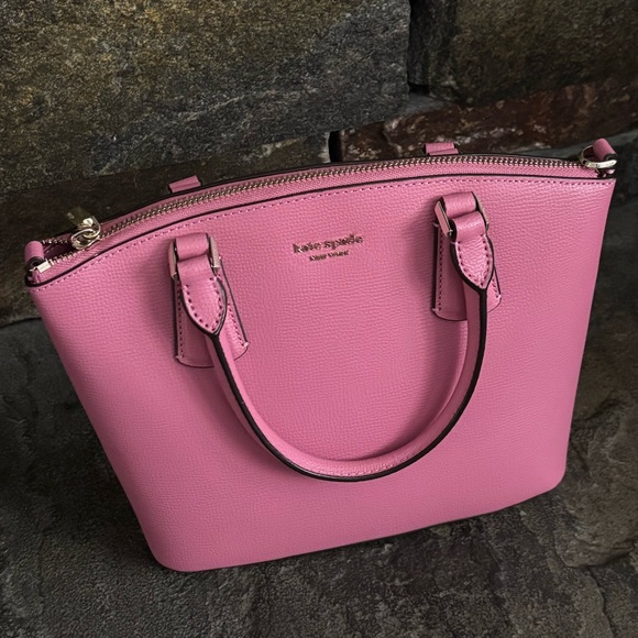 Kate Spade Leather Satchel Crossbody Bag - Picture 13 of 13